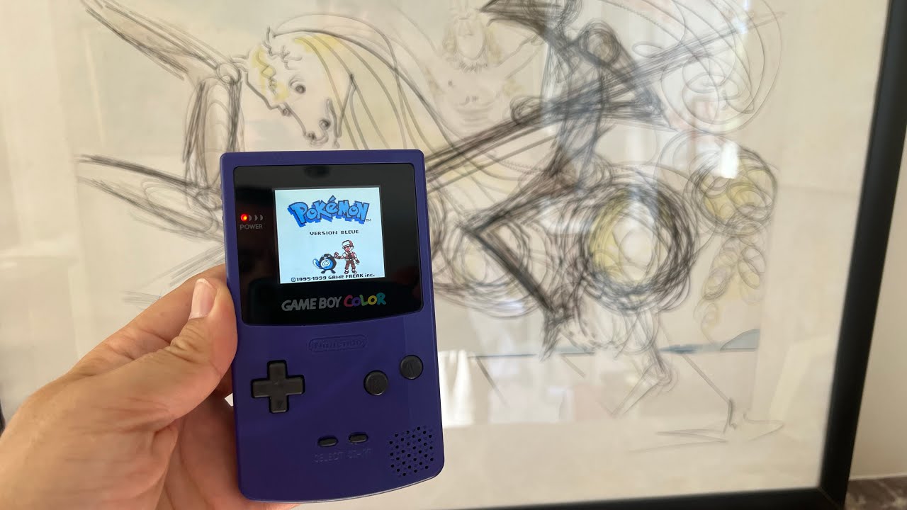 Rétroéclairé une Nintendo Gameboy Color. Un kit génial 👍