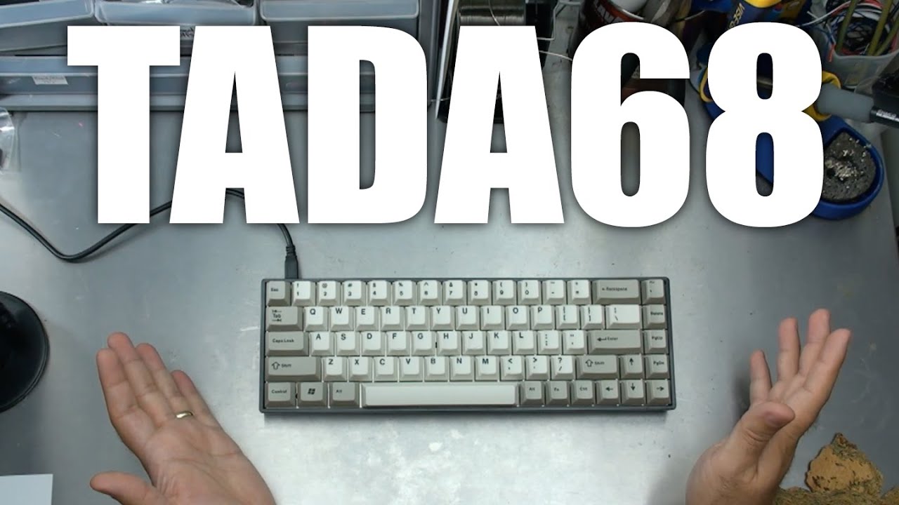 TADA68 Mechanical Keyboard unboxing and review