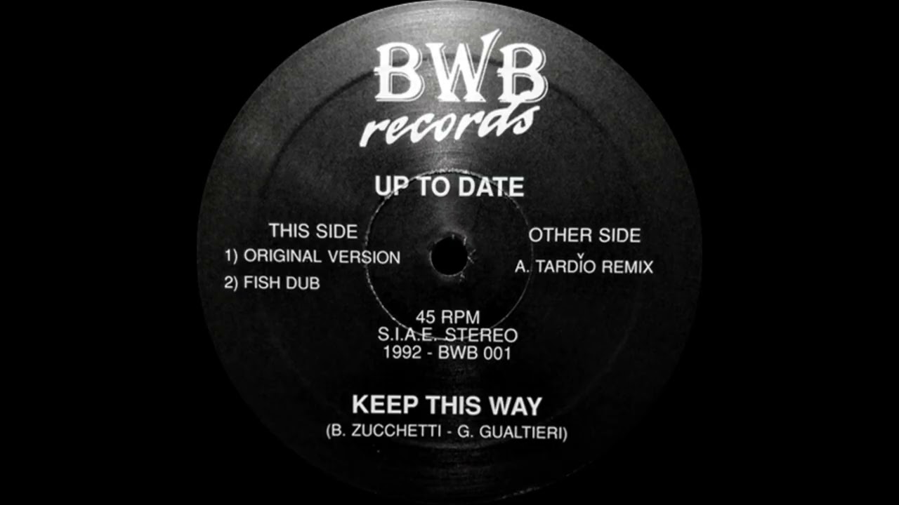 Up To Date - Keep This Way (A. Tardio Remix)