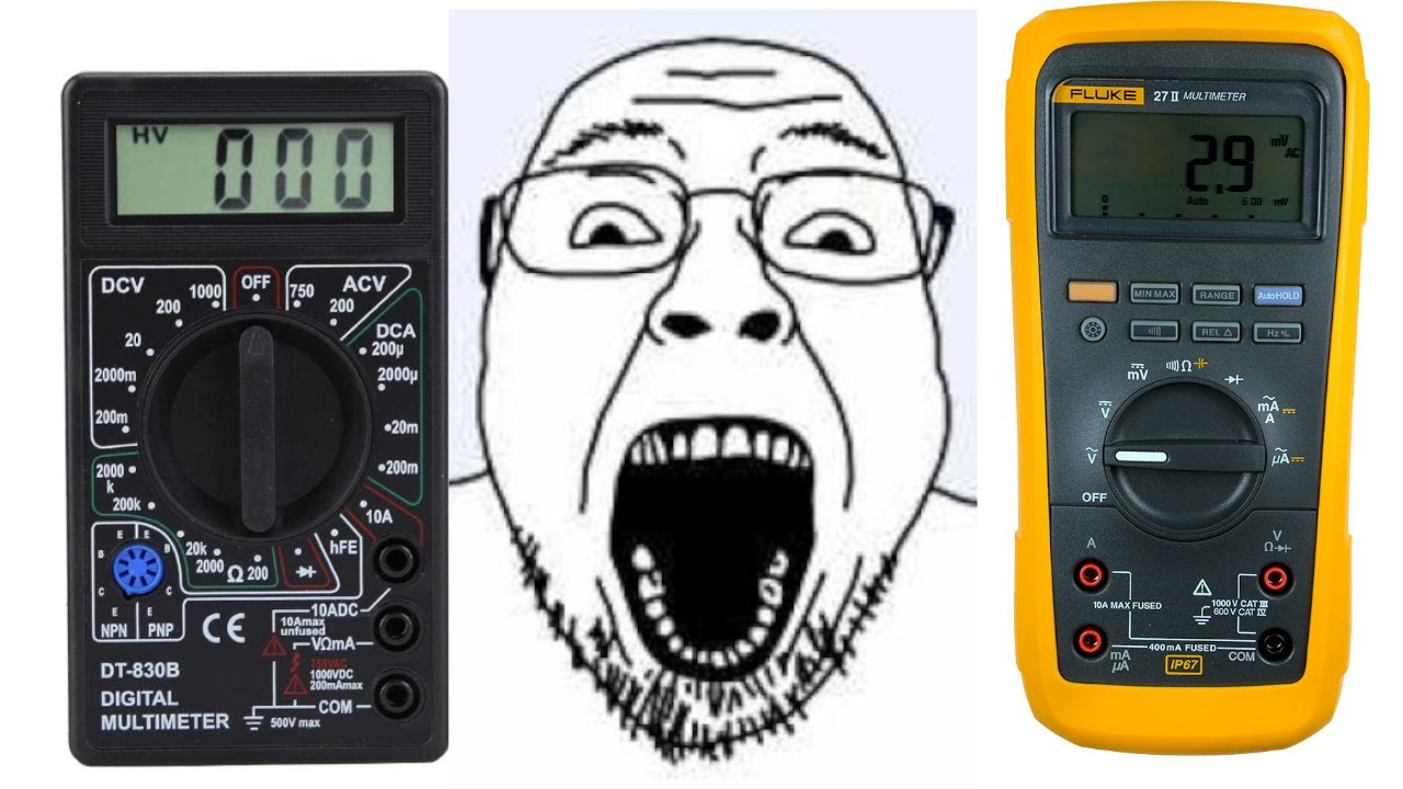 Дорогой или дешевый мультиметр? (cheap vs expensive) (BRYMEN, APPA, Gossen,Metrawatt, FLUKE)