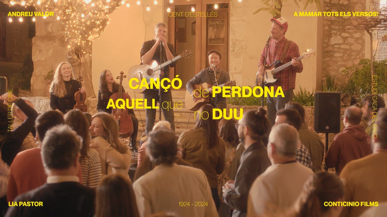 CANÇÓ DE PERDONA AQUELL QUE NO DUU - ANDREU VALOR (VÍDEO OFICIAL)