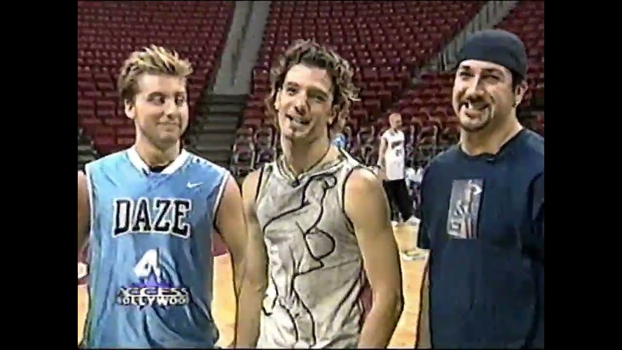 *NSYNC on Access Hollywood in 2001