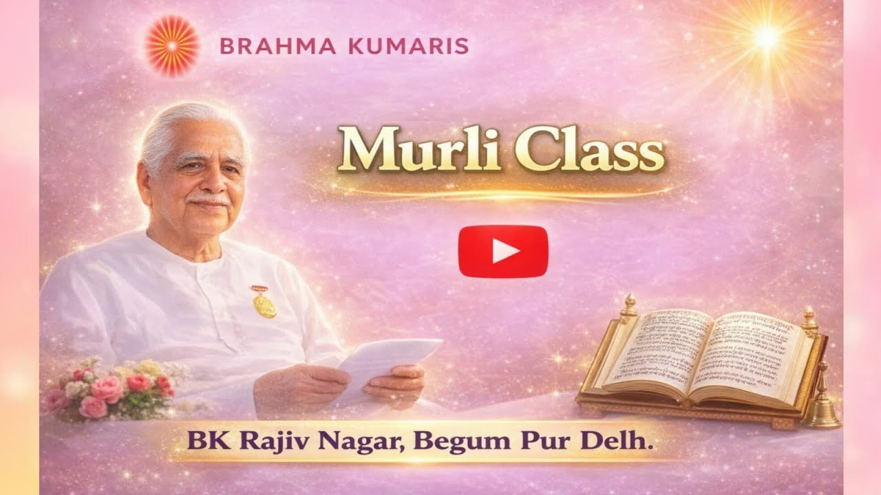 Live 🔴 murli & meditation 16 -3-2026 | Rajiv Nagar, Begampur Delhi