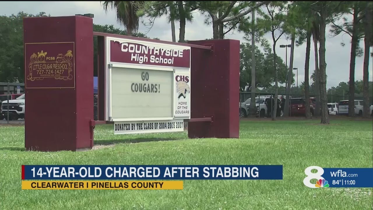 14-year-old charged with attempted murder after 2 students stabbed at Countryside high school