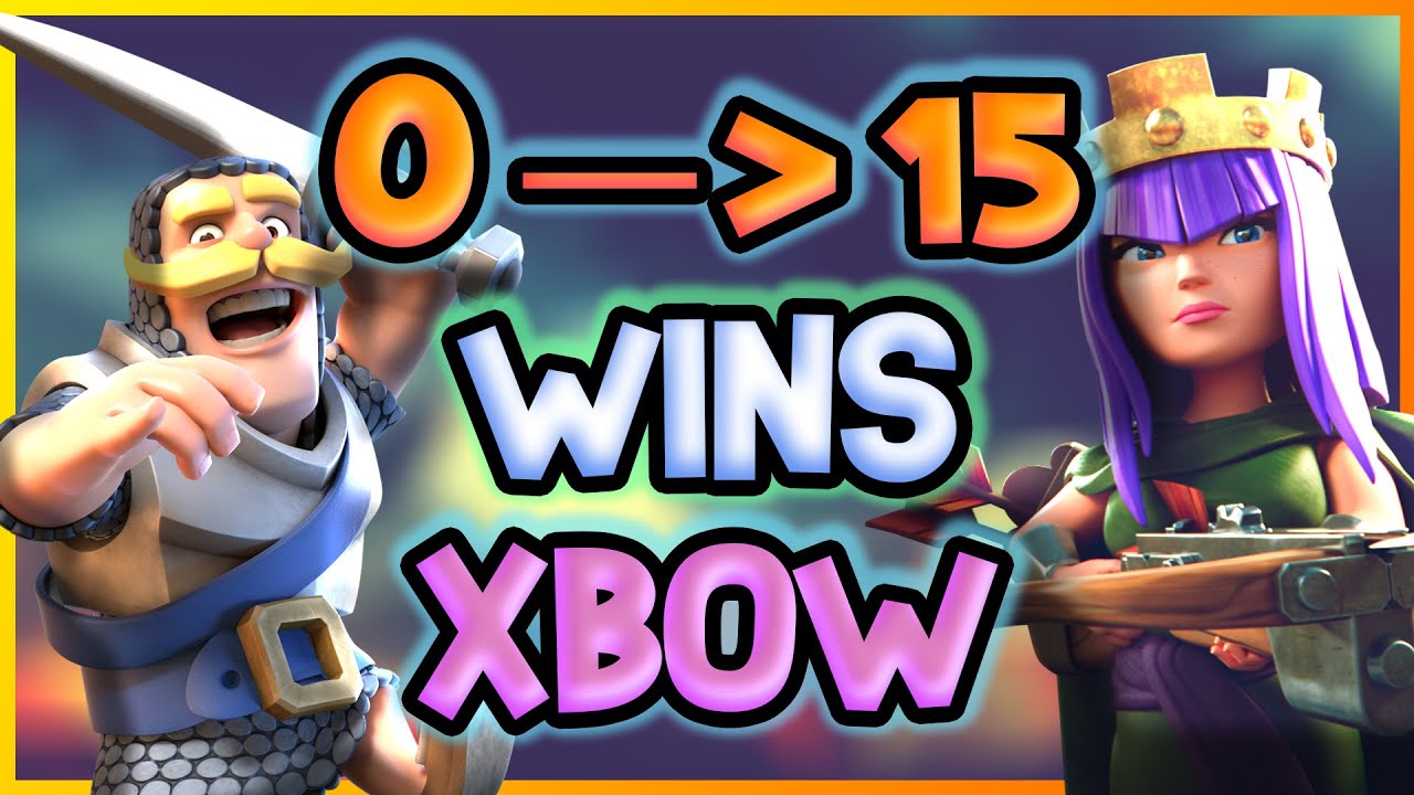 1 Hour of Xbow Queen Gameplay — Clash Royale Global Tournament