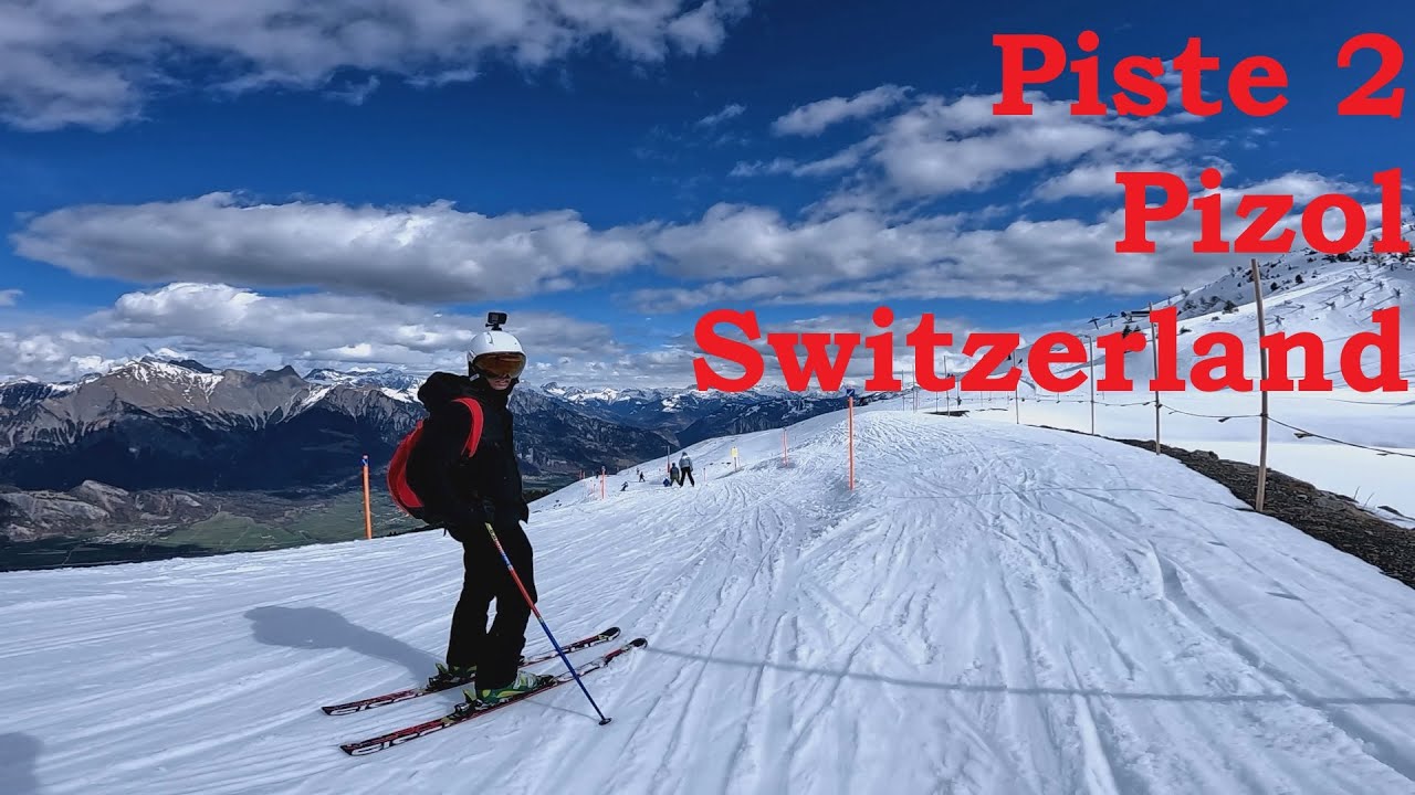 Piste 2  (Blue) - Pizol, Bad Ragaz, Switzerland