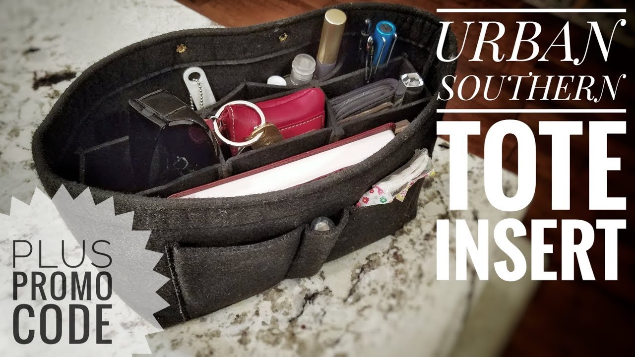 How to organize your Purse - Urban Southern Tote Organizer - What's in my Bag?
