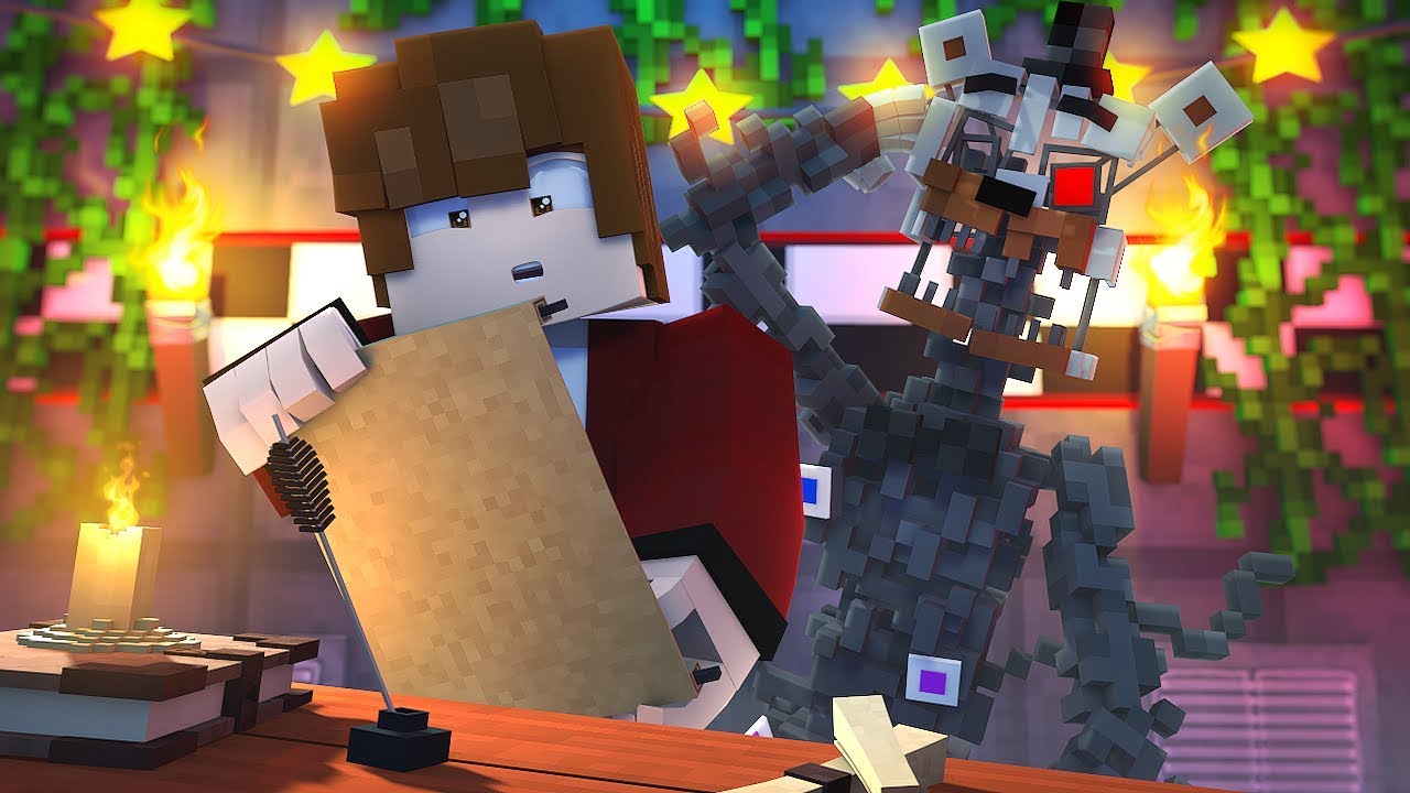 Minecraft FNAF 6 Pizzeria Simulator - THE SECRET LETTER! (Minecraft Roleplay)