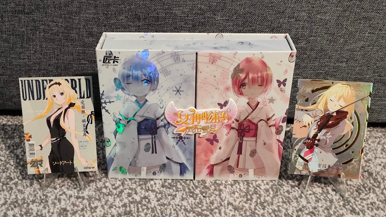 Goddess Story Special Edition Box Opening - MANGA ART CARD PULLED!