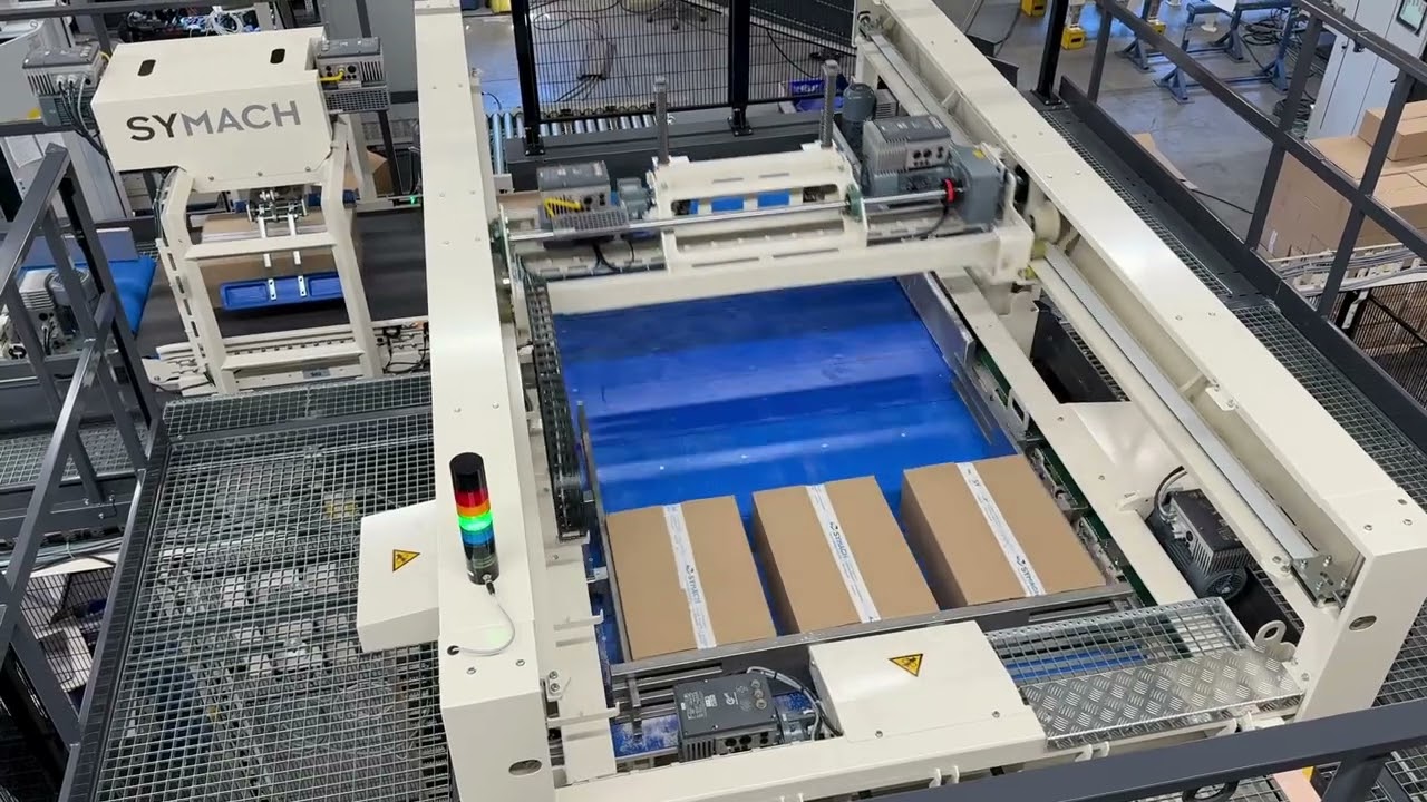 Carton boxes Palletizing