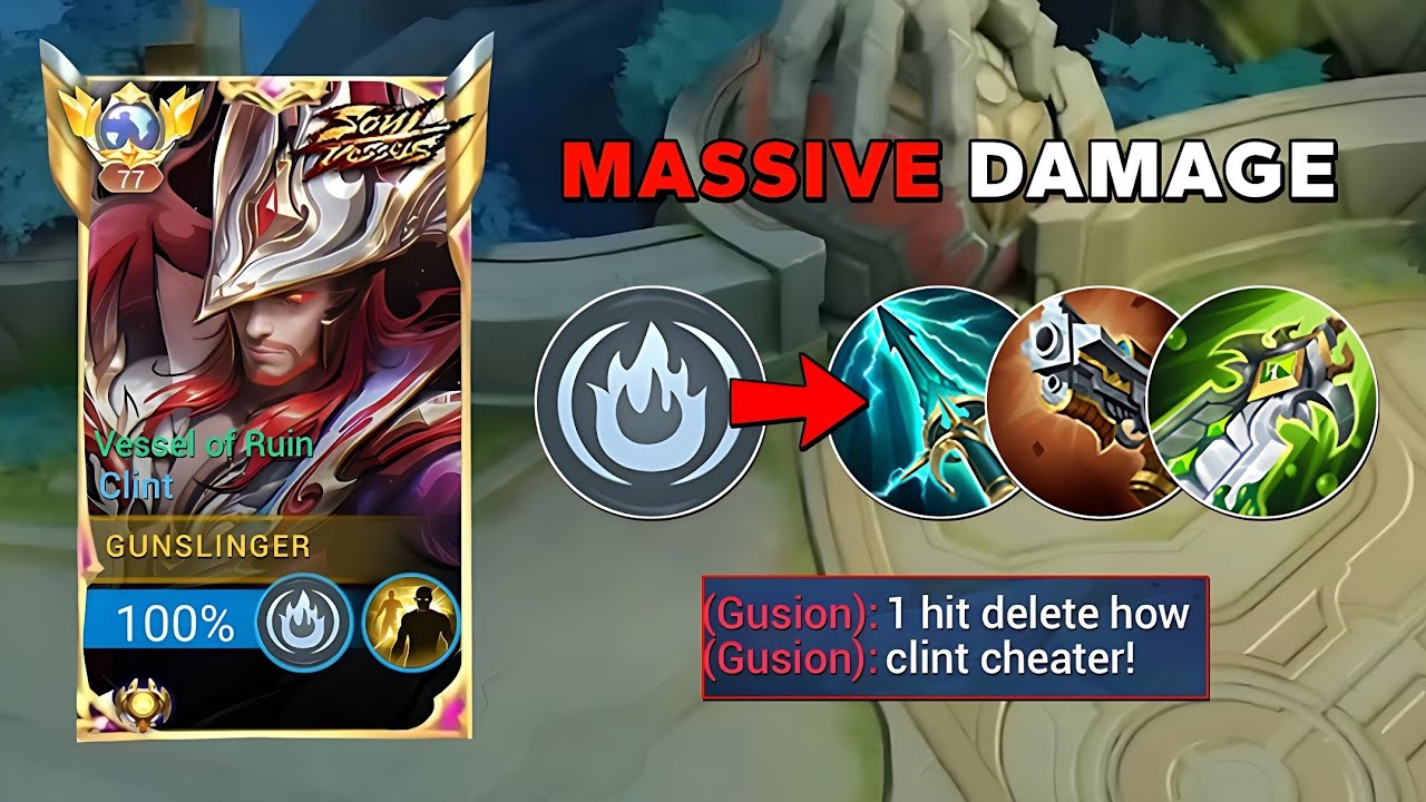 YOU'RE USING CLINT WRONG... THIS BUILD IS LITERALLY BROKEN!! 😳 - MLBB