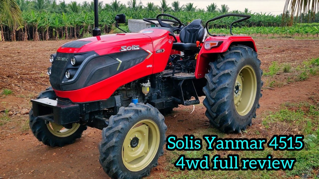 Soliz Yanmar 4515 4wd Tractor Full review | Price features and specifications