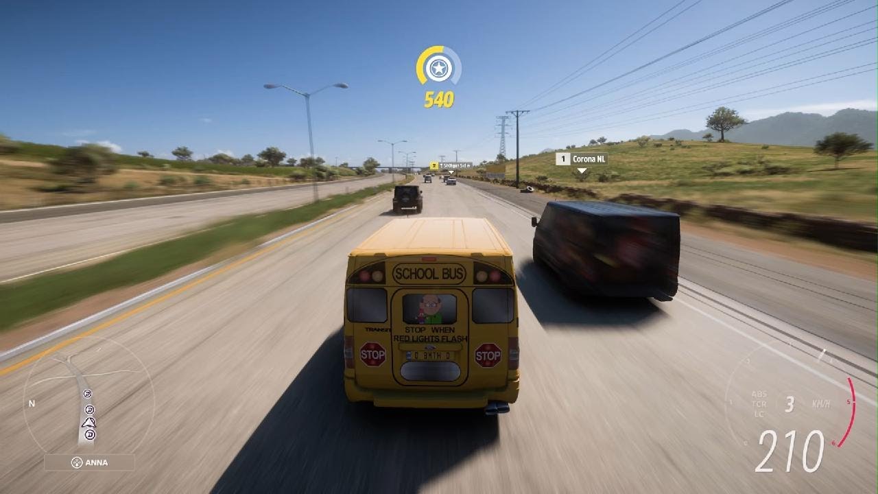 Forza Horizon 5 Ford Transit 230kmh