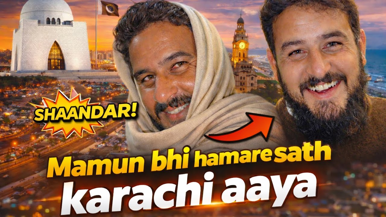 Aaj Karachi wapas aa gaye 🏙️ mamun bhi saath aa gaye ❤️ #ZoVlogy 