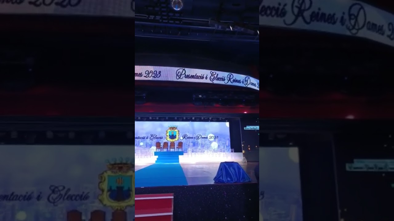 Ya estamos preparados para la Presentaci&oacute;n de las Reinas y Damas Benidorm 2023 #shorts #benidorm