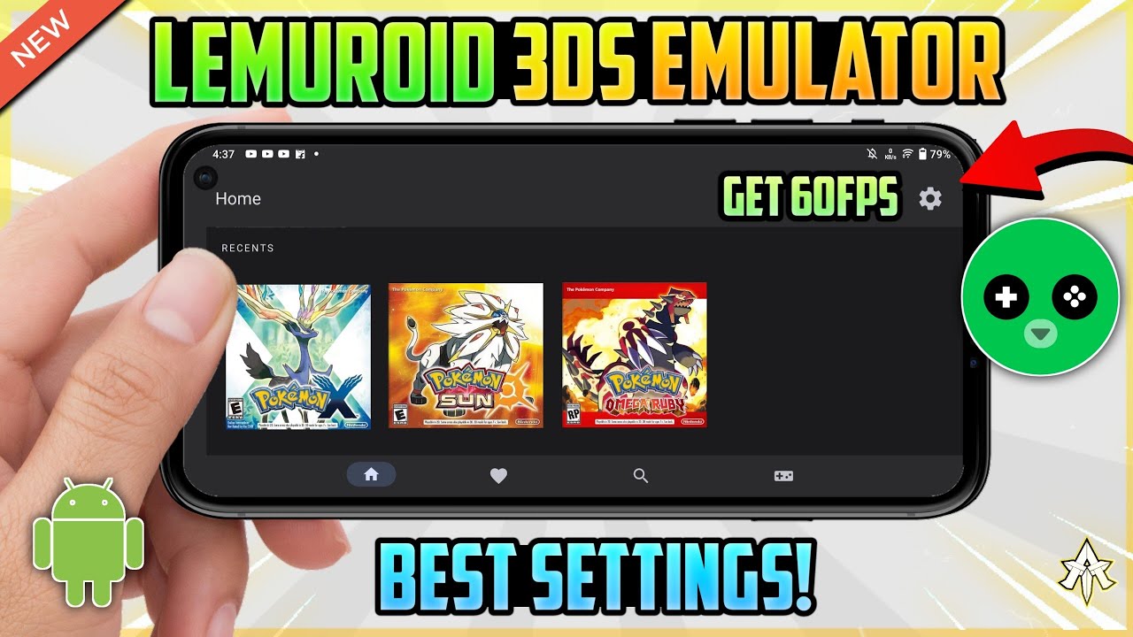 [НОВОЕ] Эмулятор Lemuroid 3DS для Android. Лучшие настройки 🔥 60 FPS на слабых устройствах!