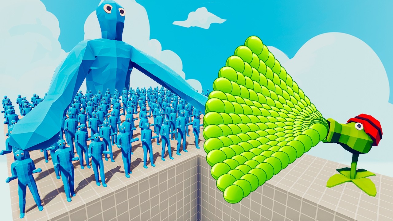 100x ICE ZOMBIES vs EVERY GOD  Totally Accurate Battle Simulator TABS