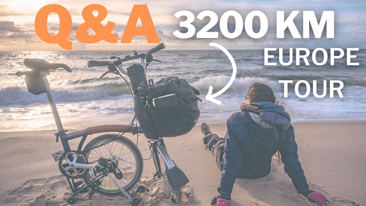 40 - LE BILAN DU TOUR D'EUROPE : 3200 KM EN VÉLO PLIANT BROMPTON | BUDGET - MATÉRIEL - LES PEURS🚴