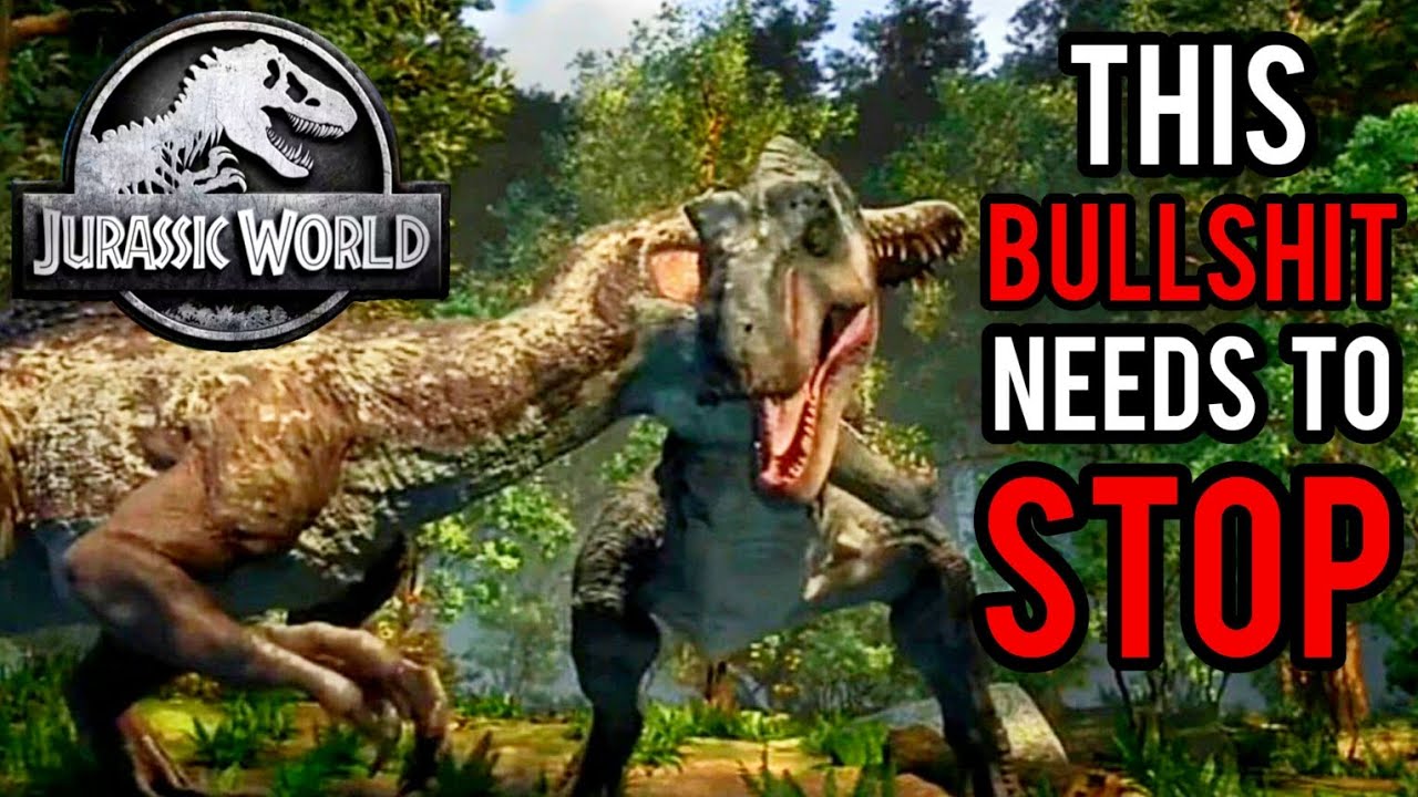 The Jurassic Franchise Has A T-REX ABUSE Problem.......