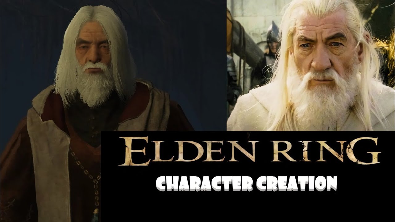 Elden Ring character creation - Gandalf