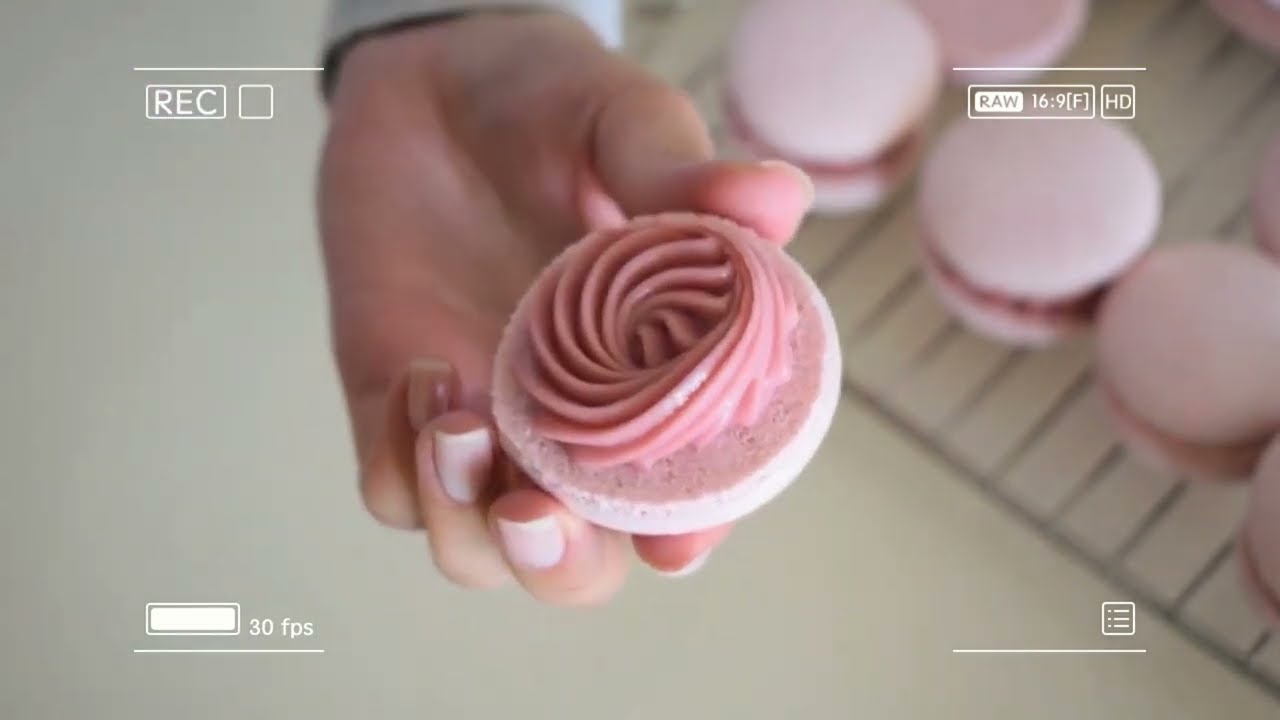 THE BEST RASPBERRY GANACHE FOR MACARONS!
