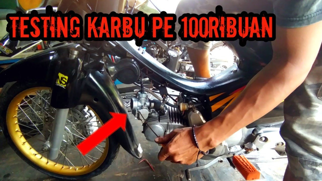 Pemasangan Karbu PE 24 Di Motor Supra Spek STD BENGKEL  || Husni Modifikasi