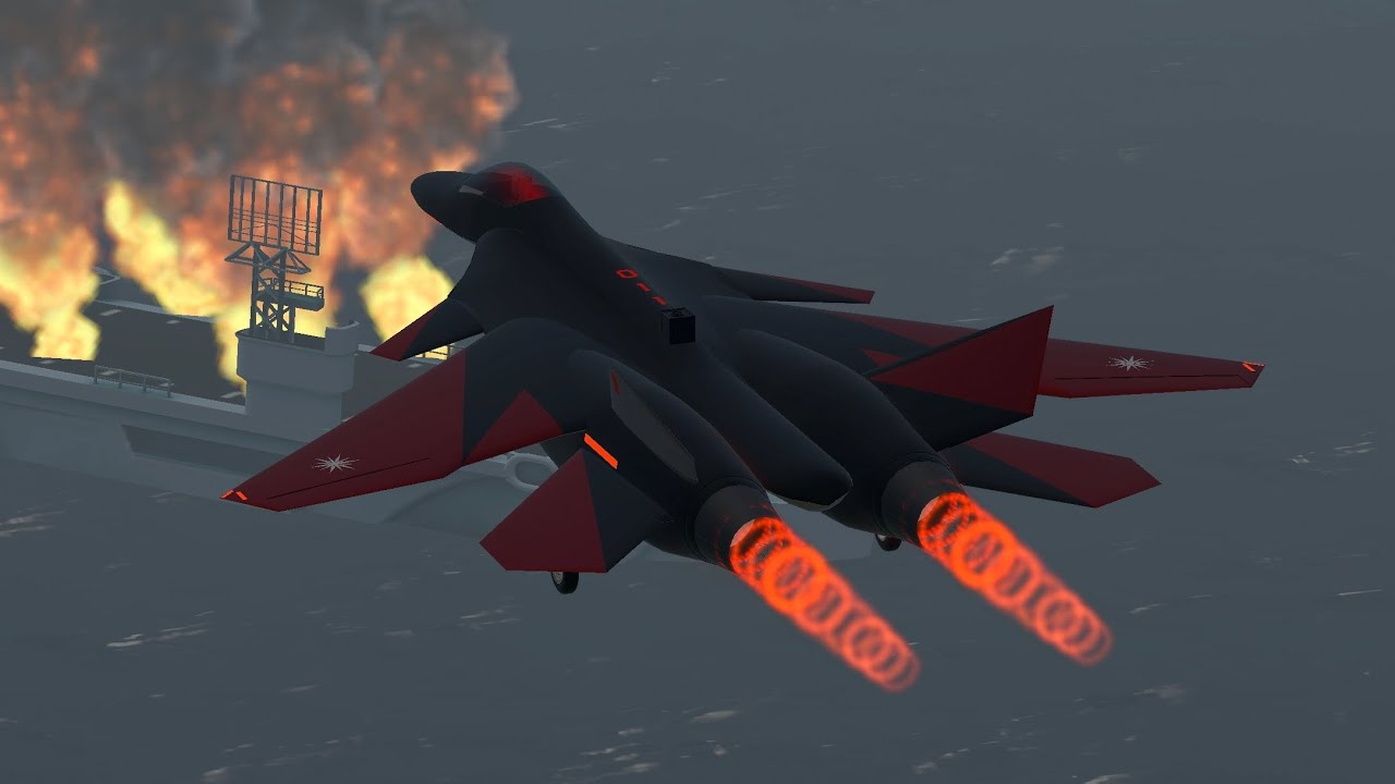 Railgun test for the totally not PW mk1 | simpleplanes