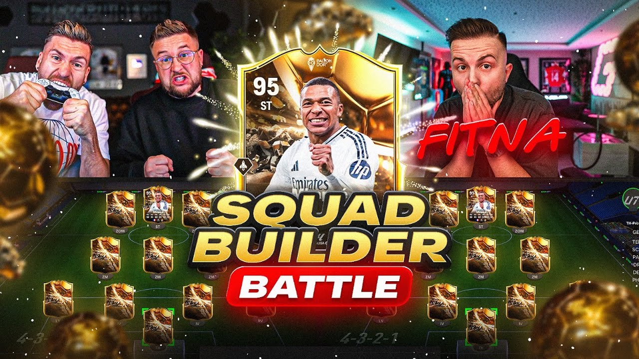 FITNA, STREIT und RAGE 😂 😱Ballon D‘or SQUAD BUILDER BATTLE vs @GamerBrother 🔥