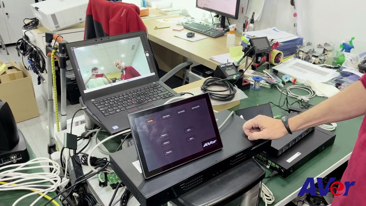 SYNDEO + AVER control example