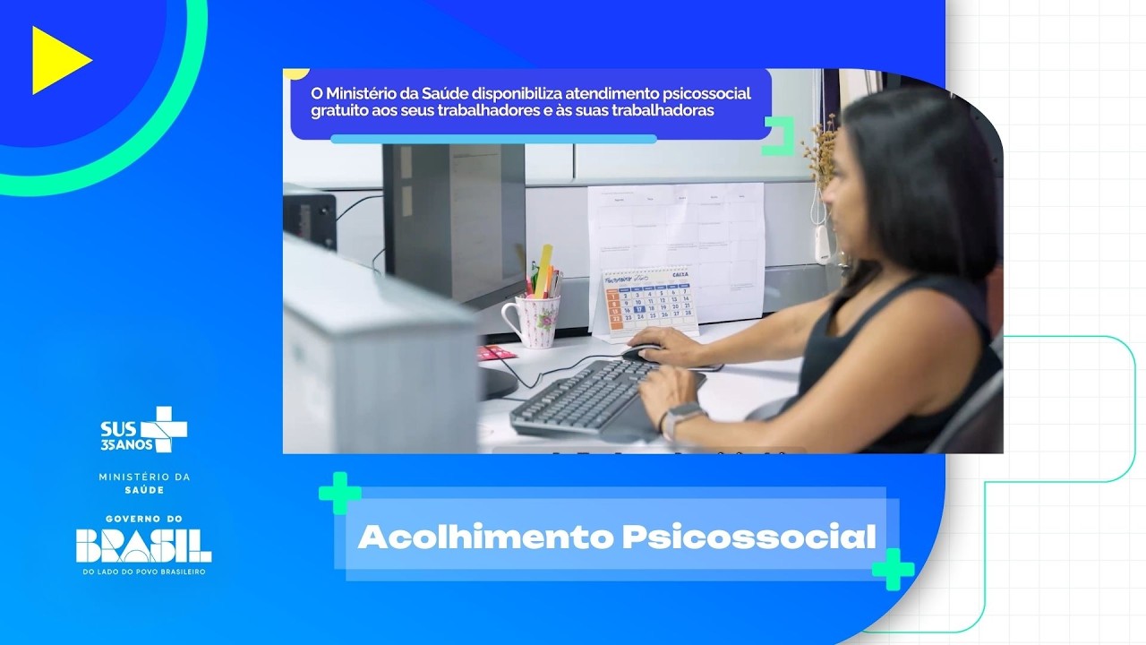 Apoio psicossocial no Ministério da Saúde: Cuidado para quem cuida
