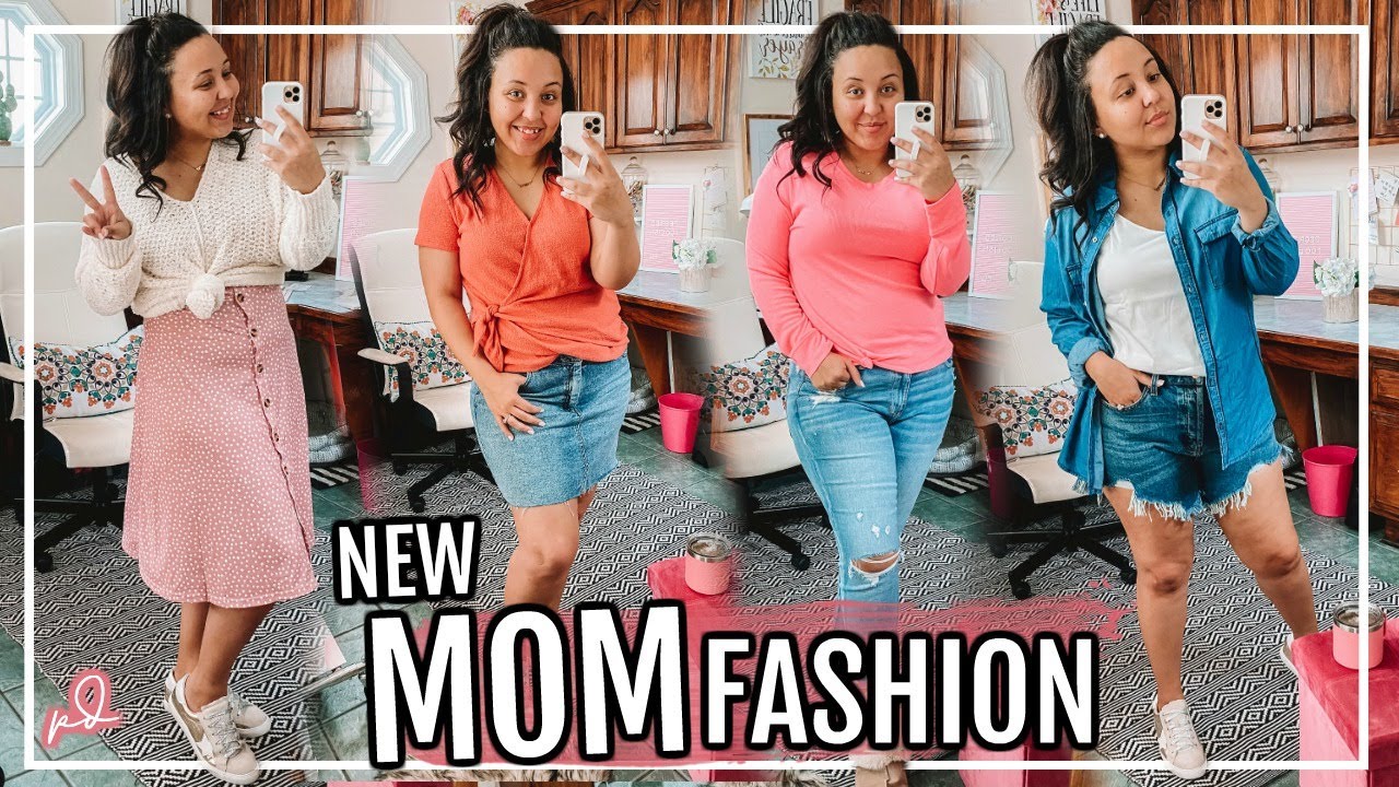 SPRING OUTFITS || BREASTFEEDING FRIENDLY OUTFIT IDEAS | Page Danielle