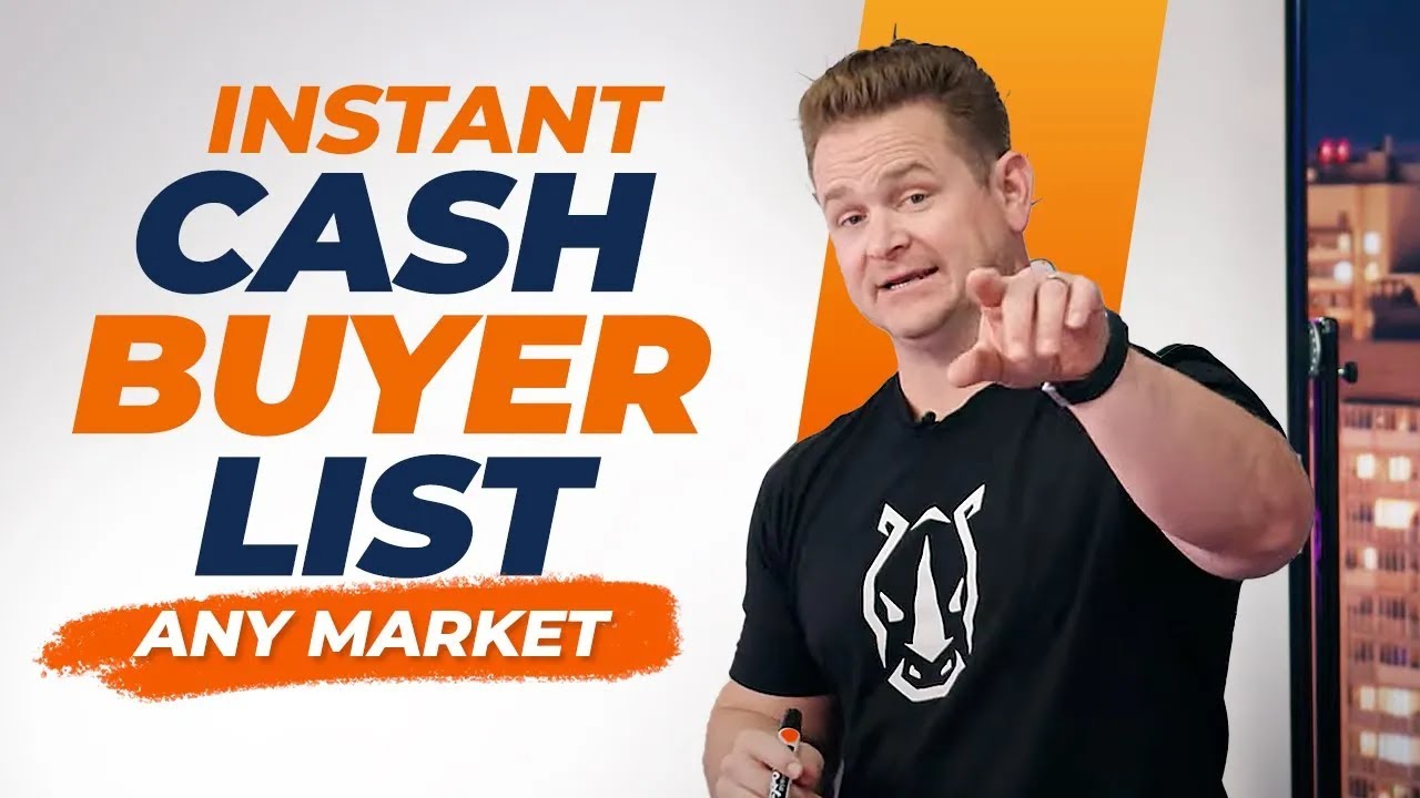 Building A Cash Buyer List (FREE) | Wholesale Real Estate