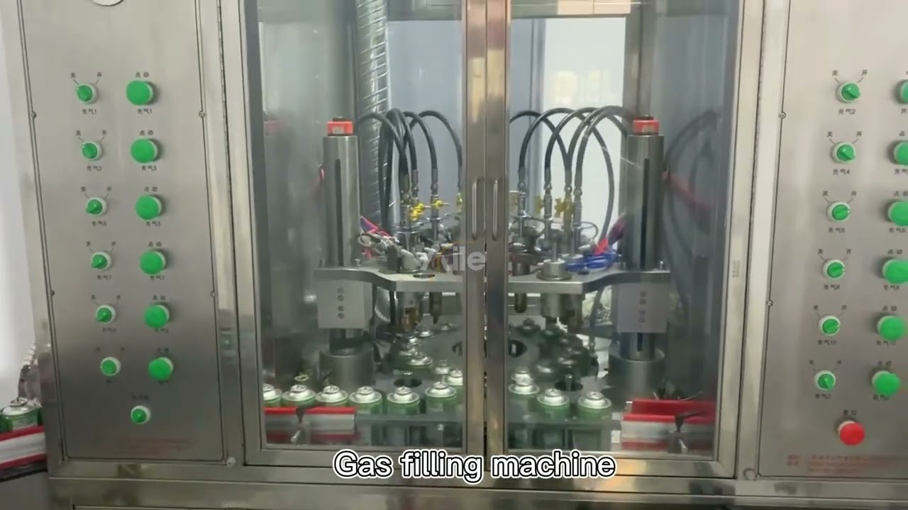 AILE 120CPM Air Freshener Household Spray High Speed Automatic Aerosol Filling Line
