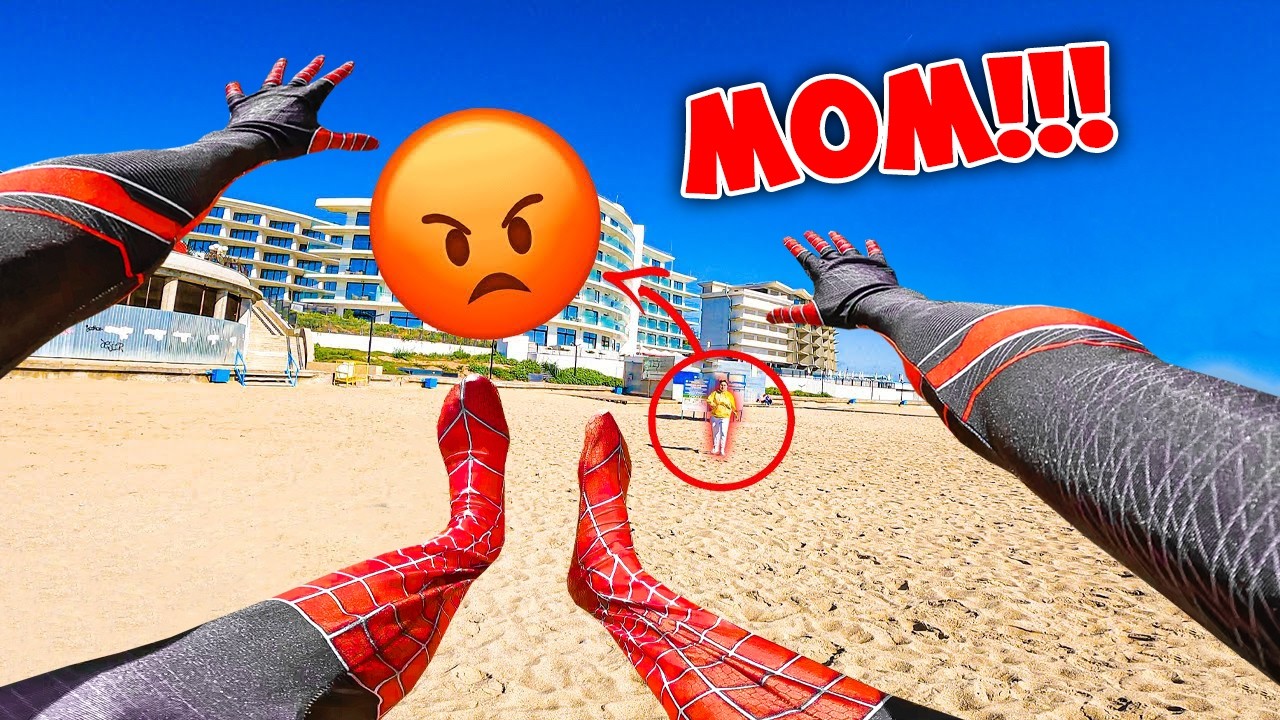 TOP 5 BEST WORLDWIDE SPIDER-MAN ESCAPING ANGRY MOM! (Best Of Compilation by Grisha Garaz)