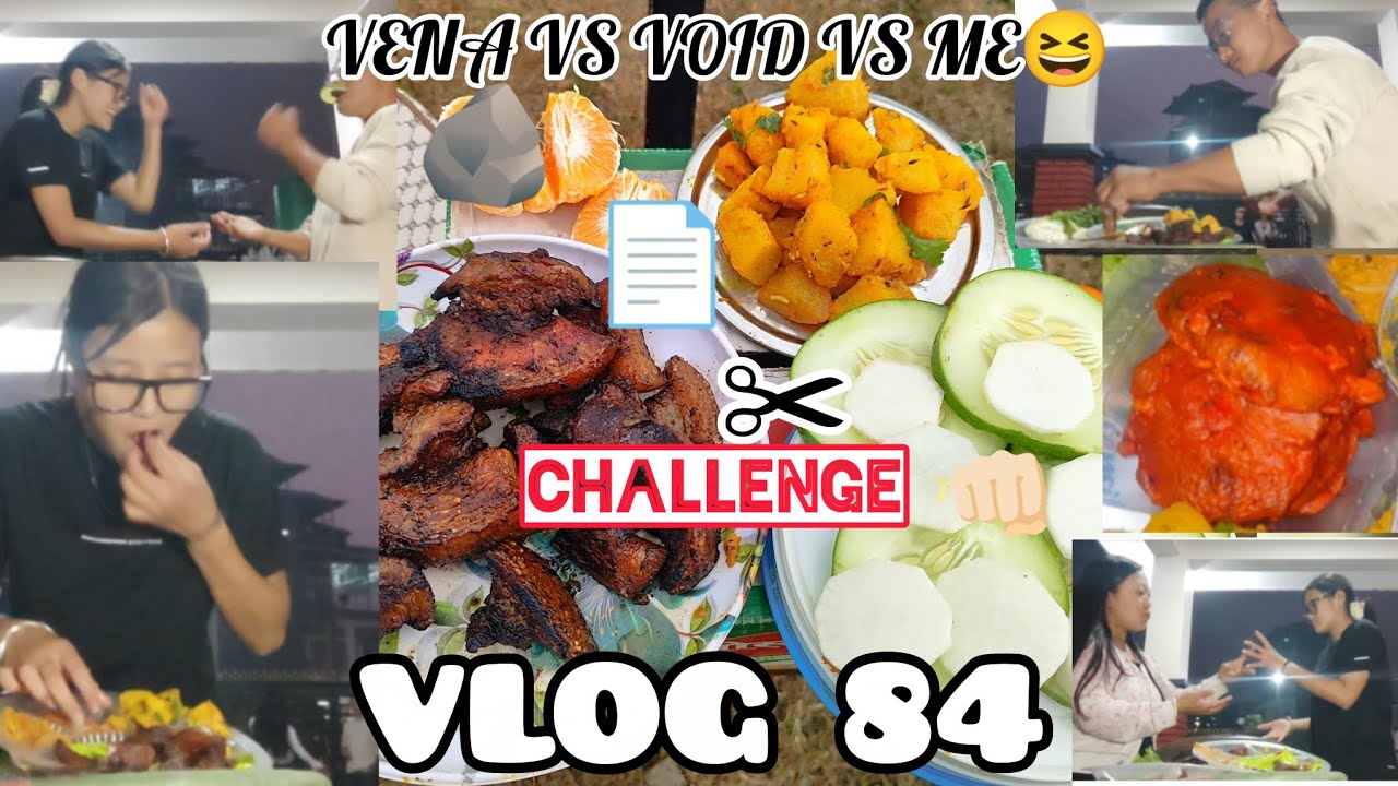 ROCK 🪨 PAPER 🗞️ SCISSOR✂️ CHALLENGE 👊🏻 || VOID VS VENA VS ME 😆 