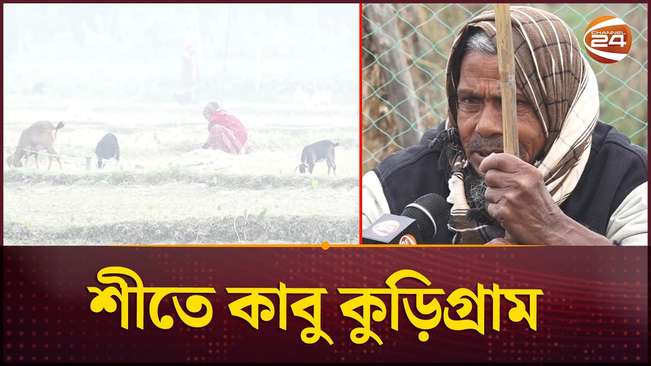 শীতে কাবু কুড়িগ্রাম | Winter Update | Kurigram | Channel 24