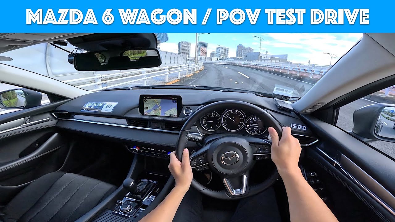 2022 Mazda 6 Wagon - Test Drive - POV with Binaural Audio