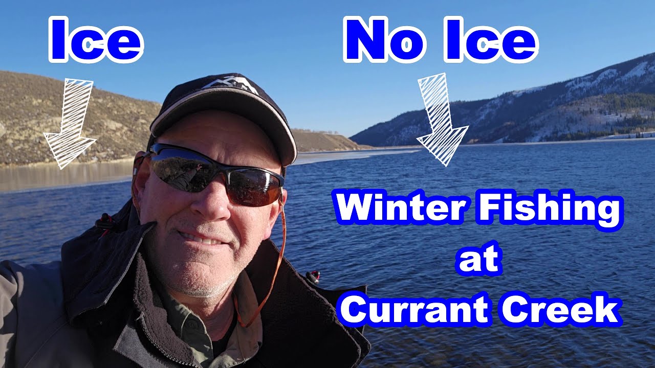 Will Winter Ever Come? Fishing Both Ice & Open Water at Currant Creek Reservoir #icefishing #fishing