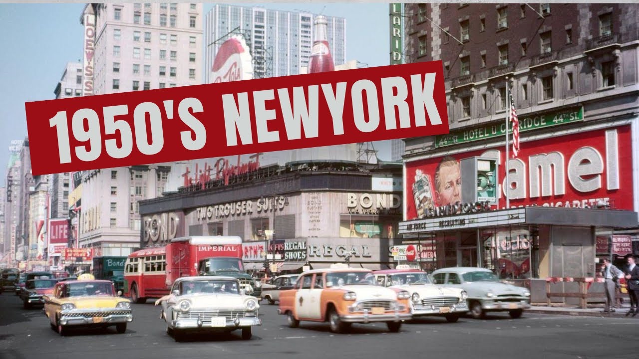 Street Scenes from 1950s New York | Timeless Memories