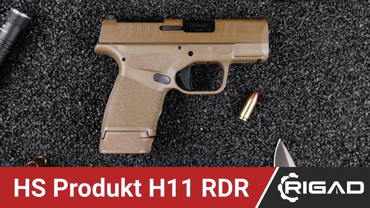 Pistole HS Produkt H11 RDR! jak vypadá, jak se rozebírá a co přináší? Rigad