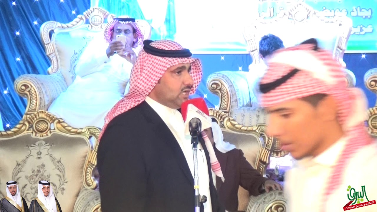 رباعيه حبيب العازمي وصقر سُليم وسعود الرزمي وسويعد الرزمي في حفل زواج بحاد وعزيز ابناء عويض الرزمي