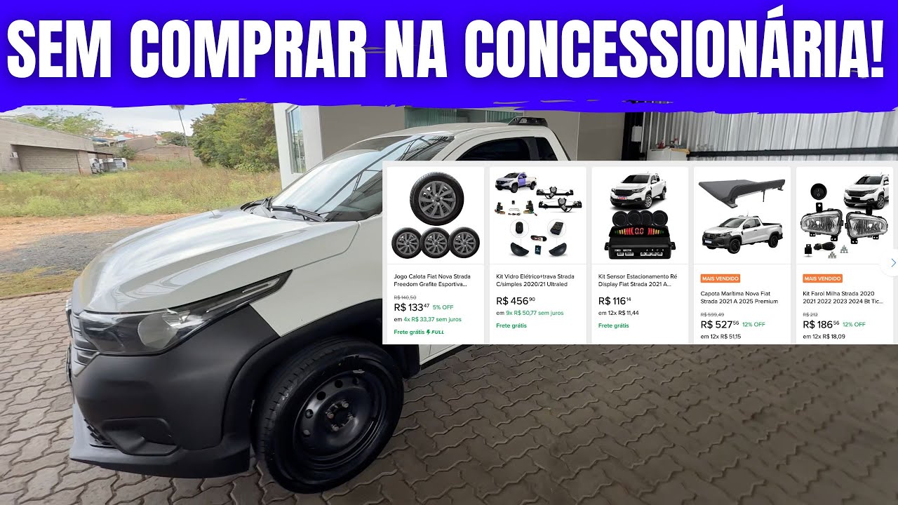QUANTO CUSTA PARA EQUIPAR SUA STRADA ENDURANCE OU FREEDOM 2021 À 2025! TODOS ACESSÓRIOS!