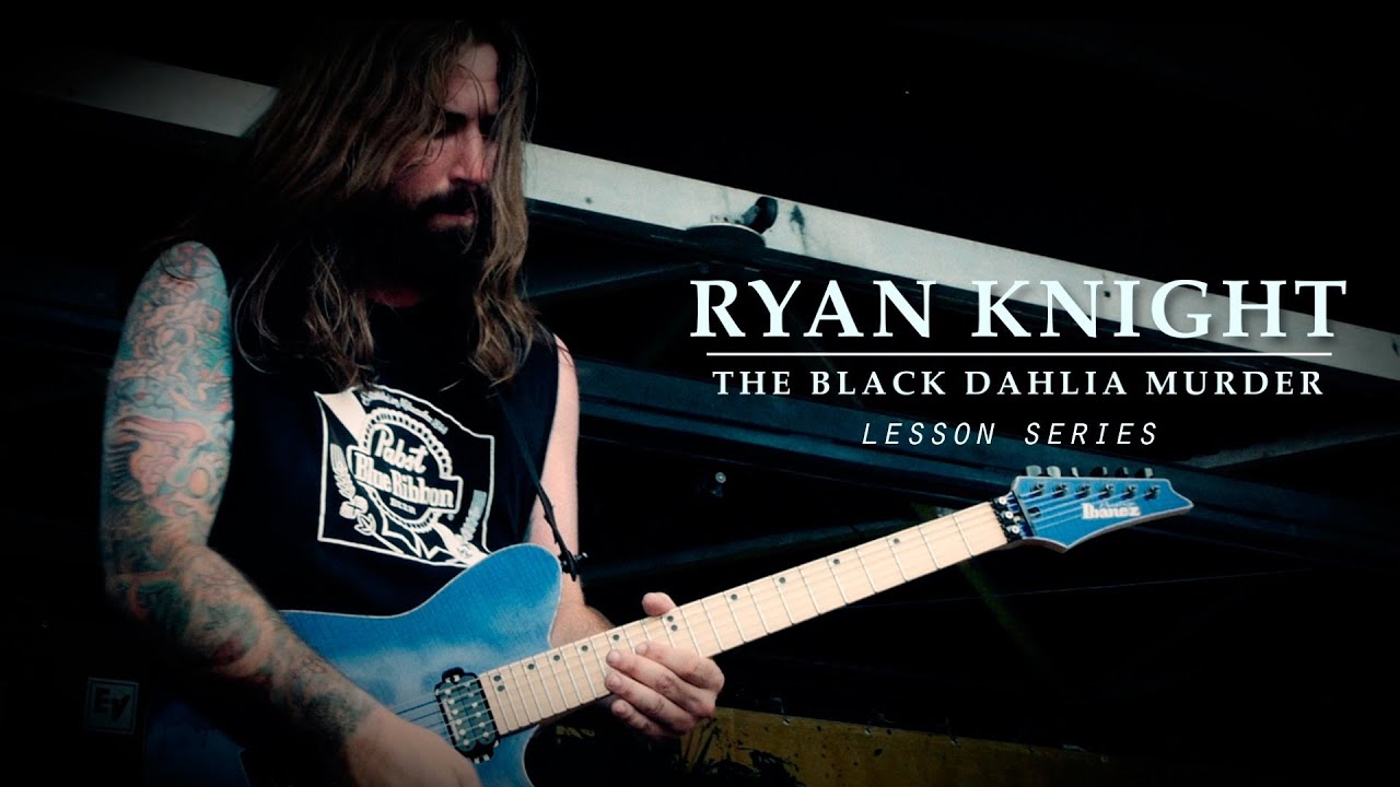 The Black Dahlia Murder / Ryan Knight: In Hell Is Where She Waits For Me - Solo