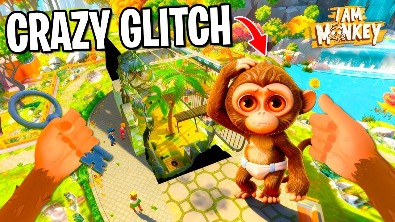 Every CRAZY GLITCH In I Am Monkey VR!