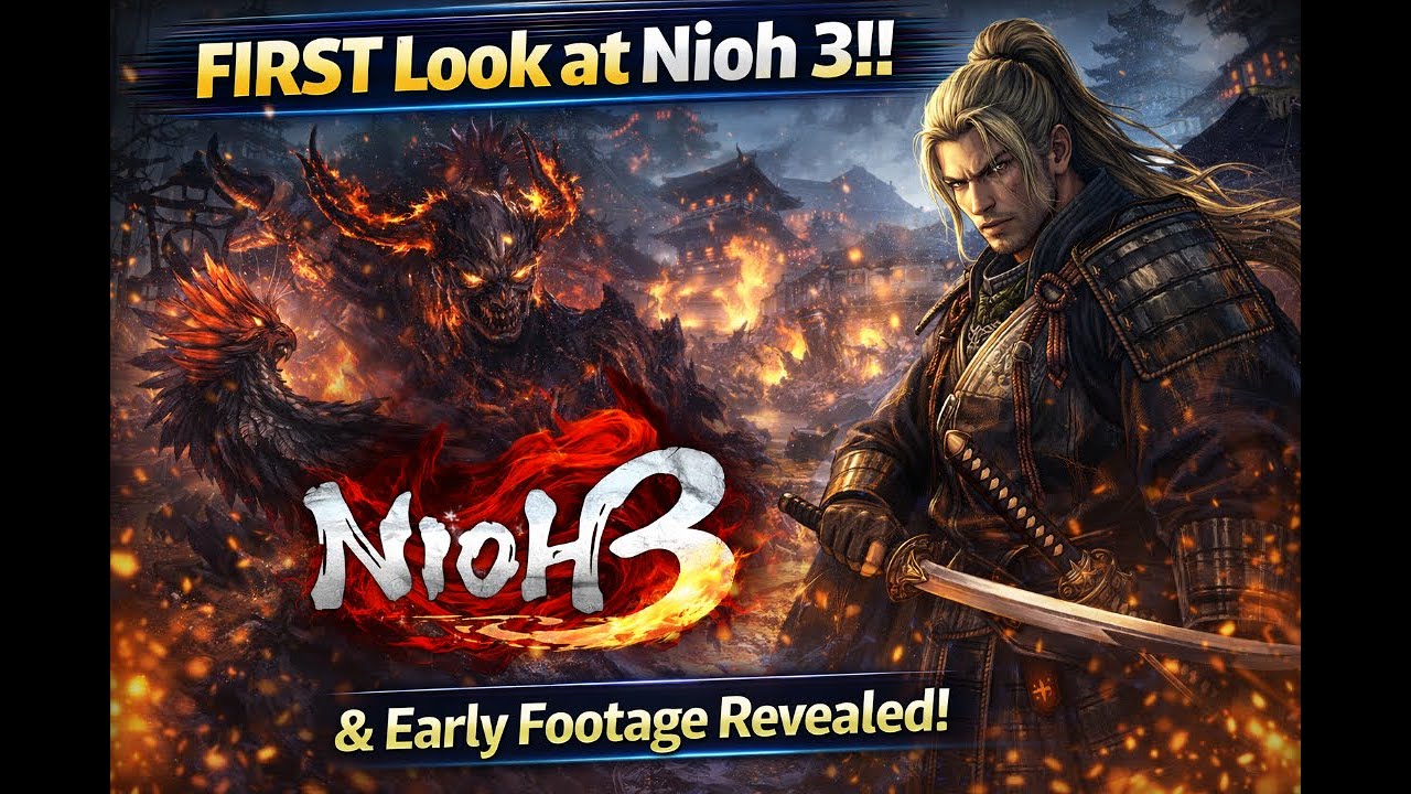 Nioh 3 First Minutes - Spirit Stones Power of Total Destruction