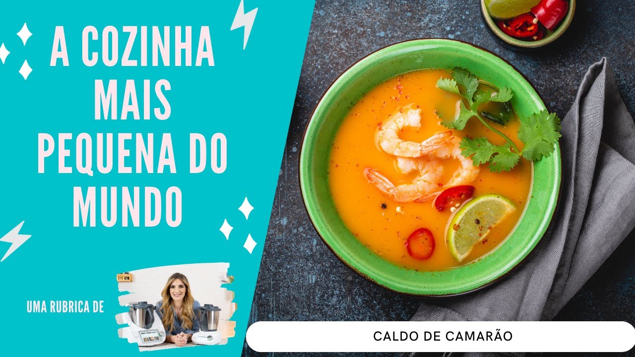 Caldo de Camarão na Bimby