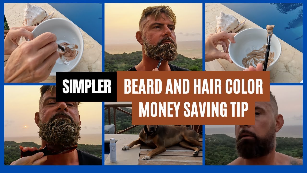 Simpler Hair and Beard Color TIP to SAVE MONEY