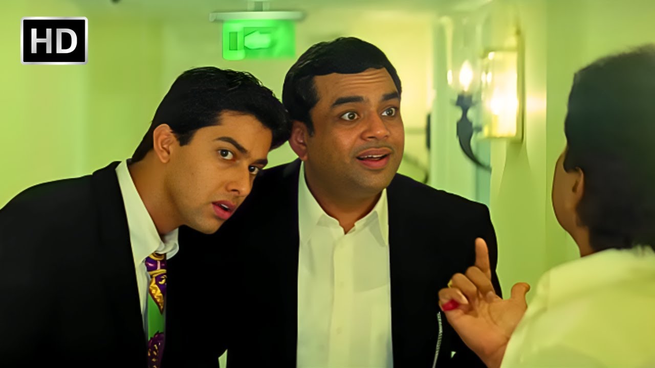 मेरा नाम छोटा छतरी है, गलत नाम लेगा ना तो देख - Johnny Lever, Paresh Rawal - Hindi Comedy Scene