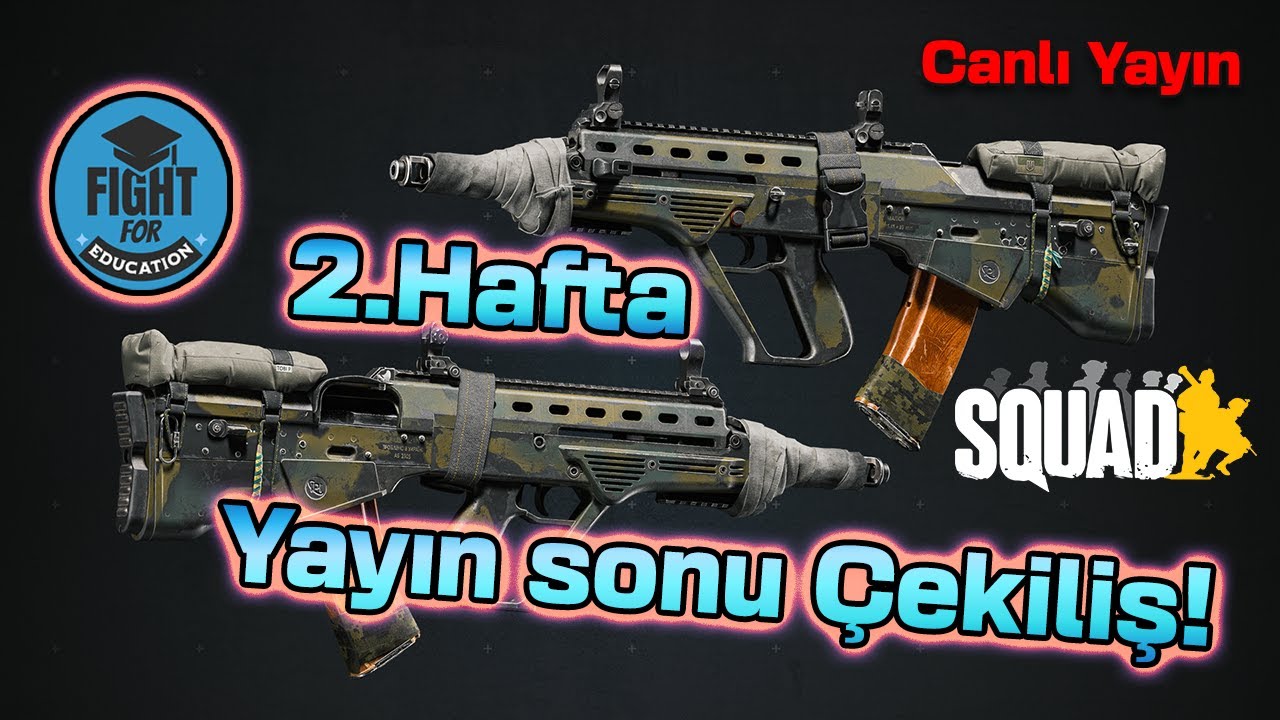 2. Haftanın çekilişi Bu akşam! Tagını Kap Gel! | ENG/TR | Squad Canlı Yayını | 26 Kasım