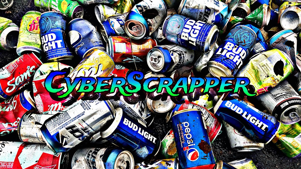 Sides of the Road CANNING ! // The Aluminum Can Recycler Episode 2